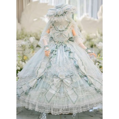 Elpress Hummingbird Bridal JSK(Reservation/3 Colours/Full Payment Without Shipping)